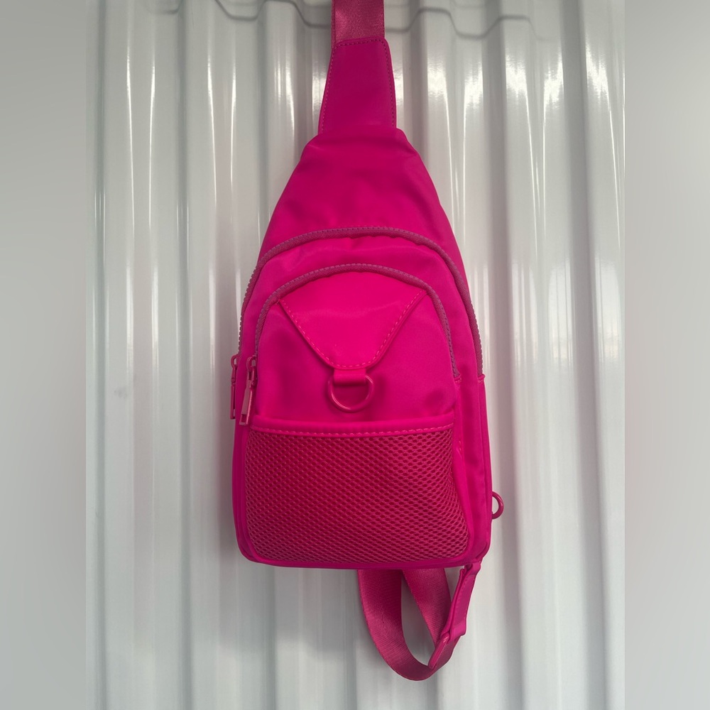 NWT Pink Women's Sling Bag
